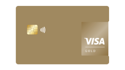 Visa Gold card